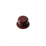 Knopp Colette - 50mm - Glossy Maroon Red
