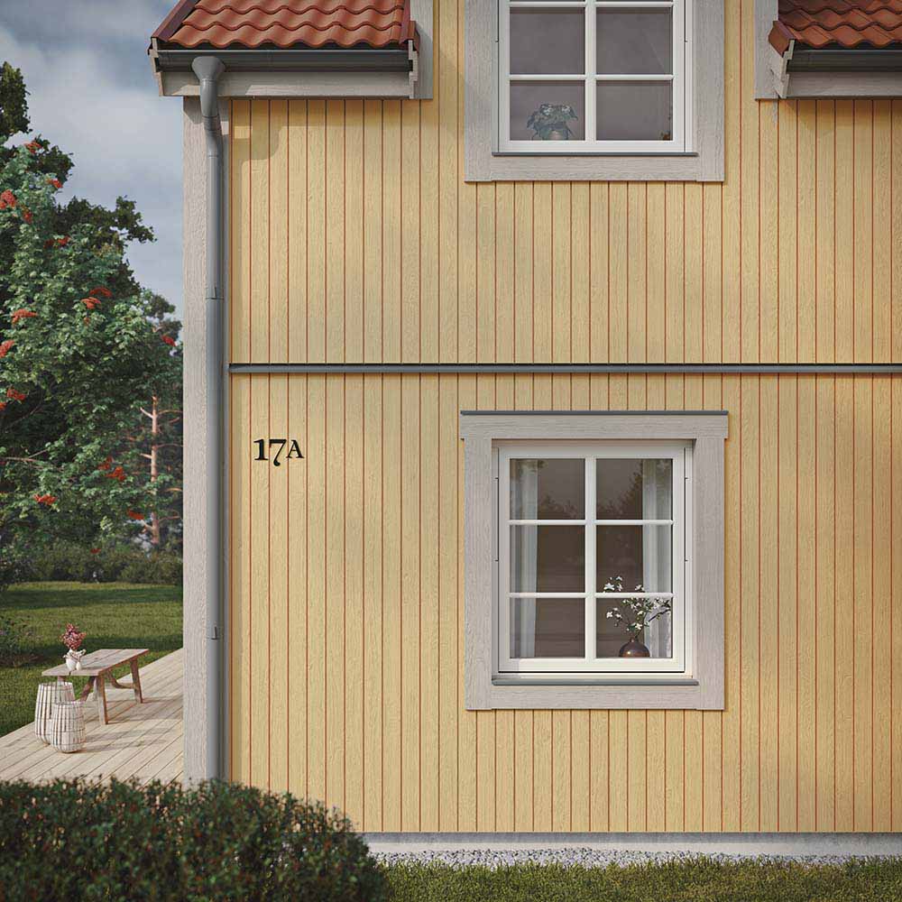 Husbokstav Century - Svart