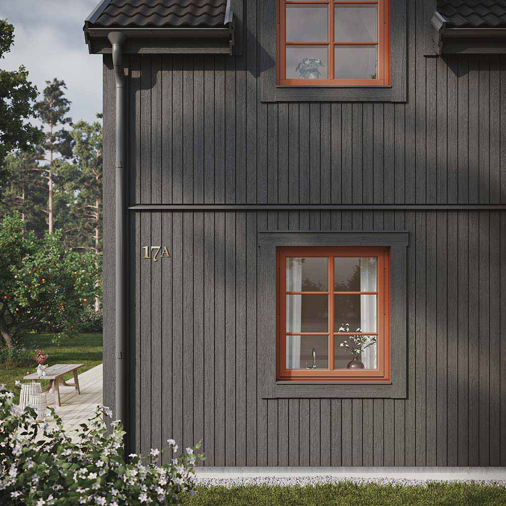 Husnummer Century - Mässing