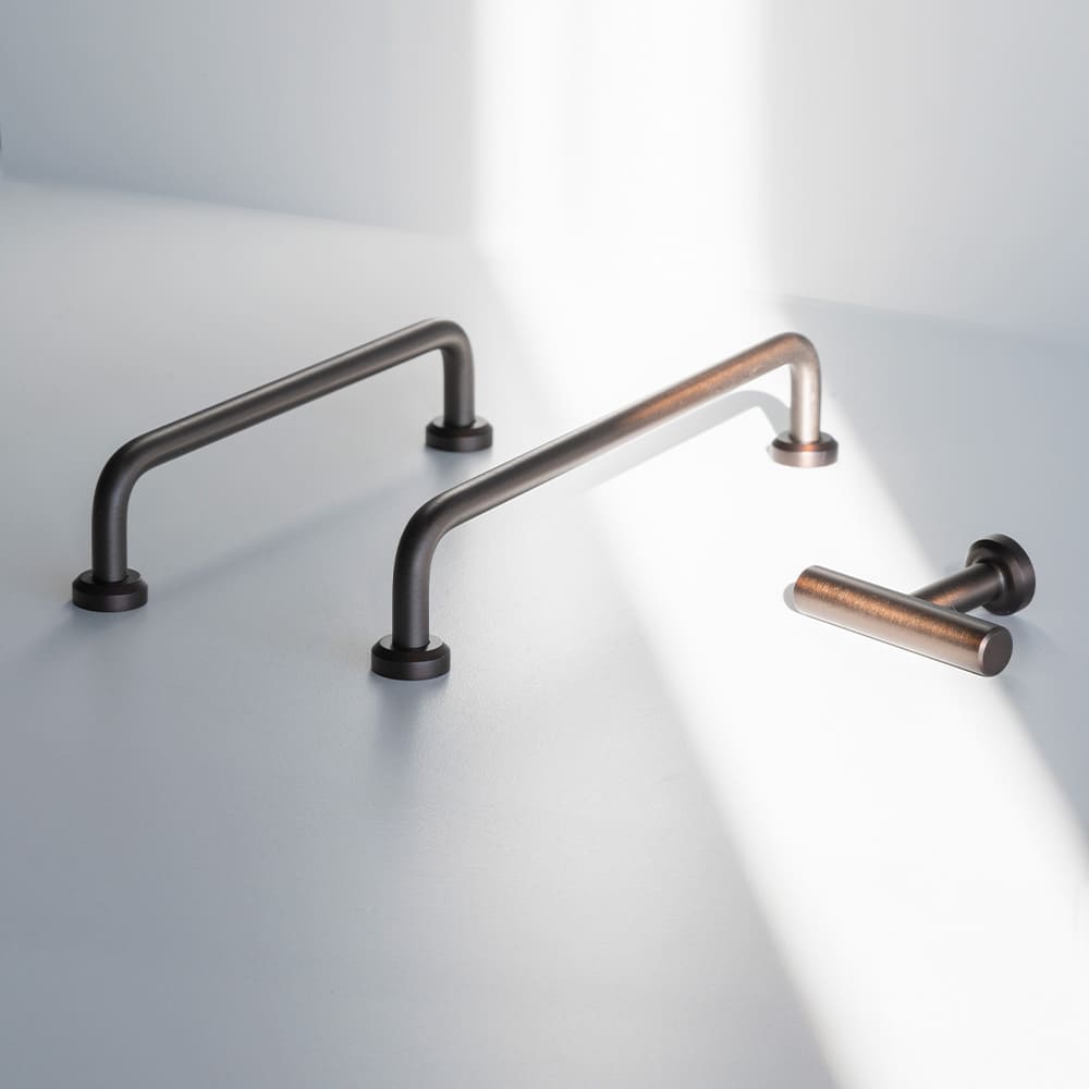 Handtag Viva - Brunerad Mässing