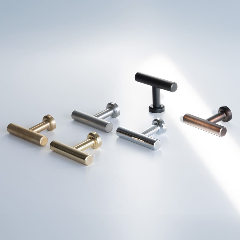 Knopp T Viva - Brunerad Mässing