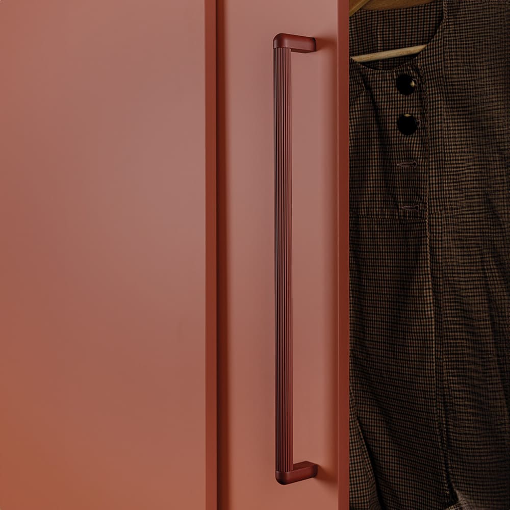 Handtag Riss Big - Vulkanröd