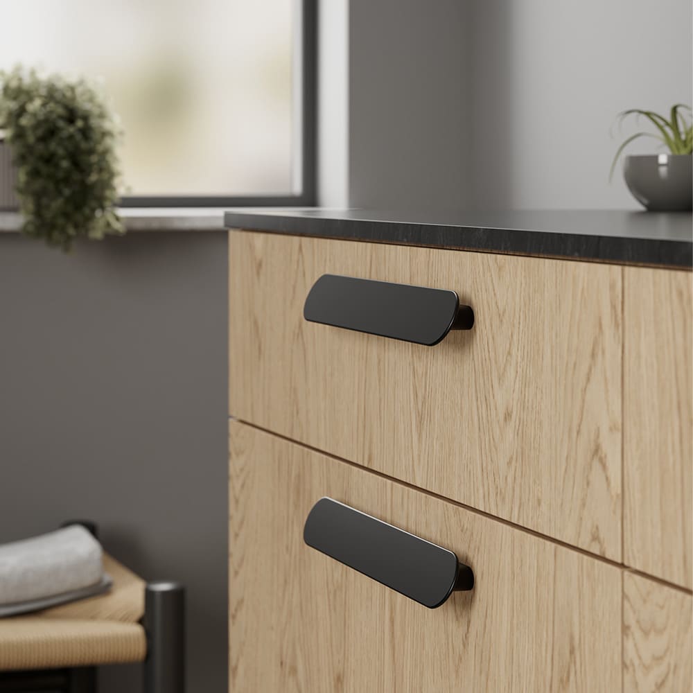 Handtag Miro - 160mm - Mattsvart