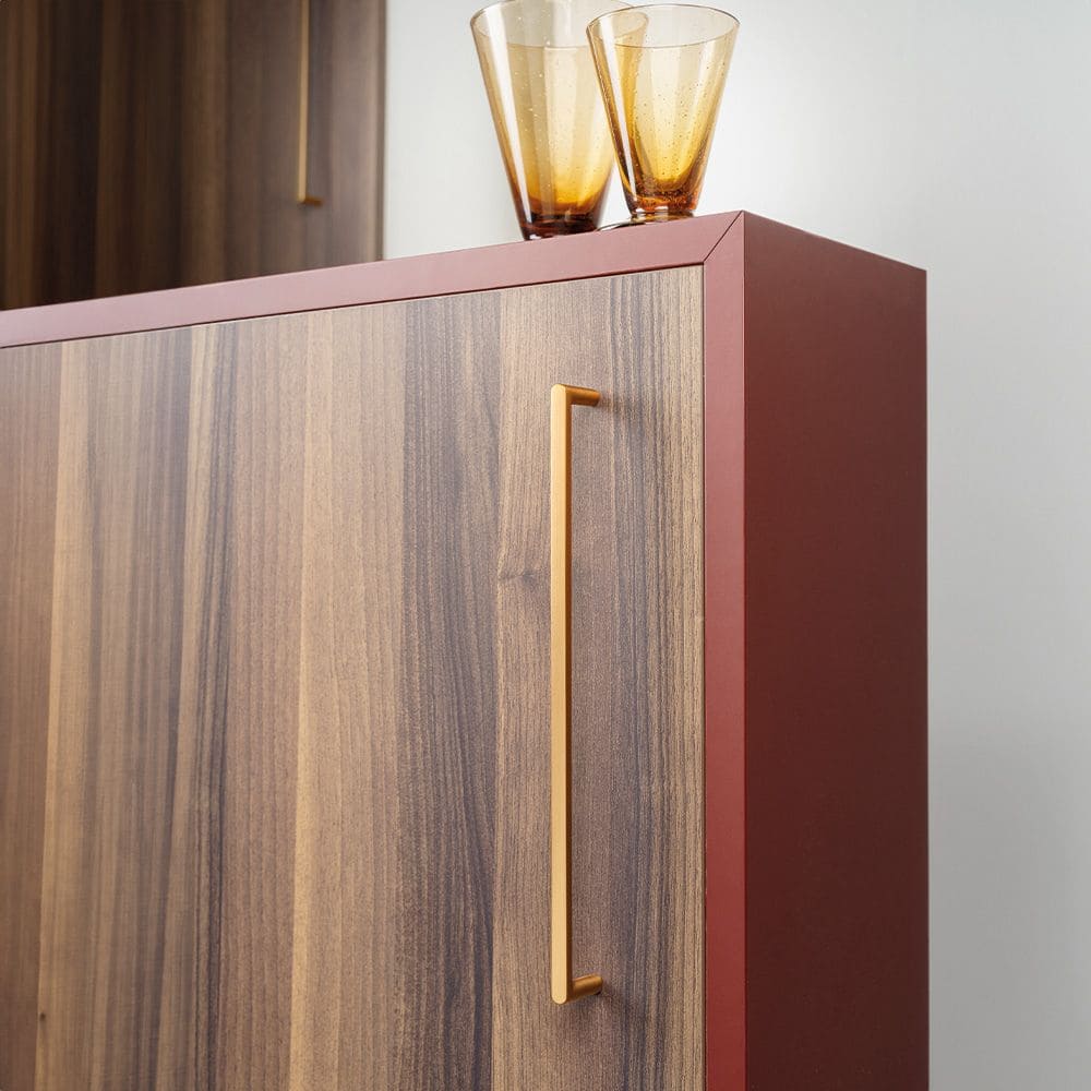 Handtag Pura - Borstad Mässing