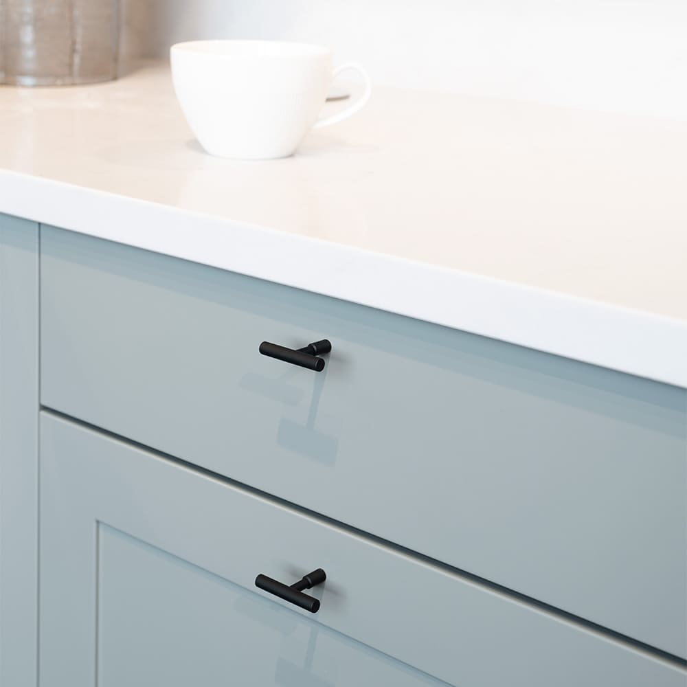 Knopp T Spira - Mattsvart