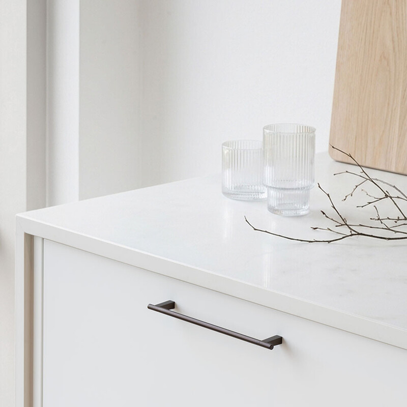 Handtag Petit - Brunerad Mässing