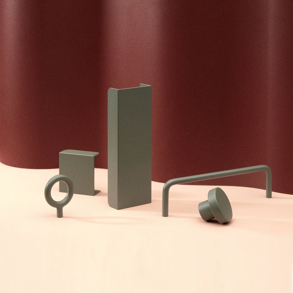 Toniton Key Knopp - Ash Green