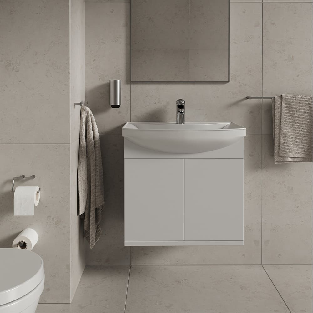 Toalettpappershållare Stay - Borstad Rostfritt