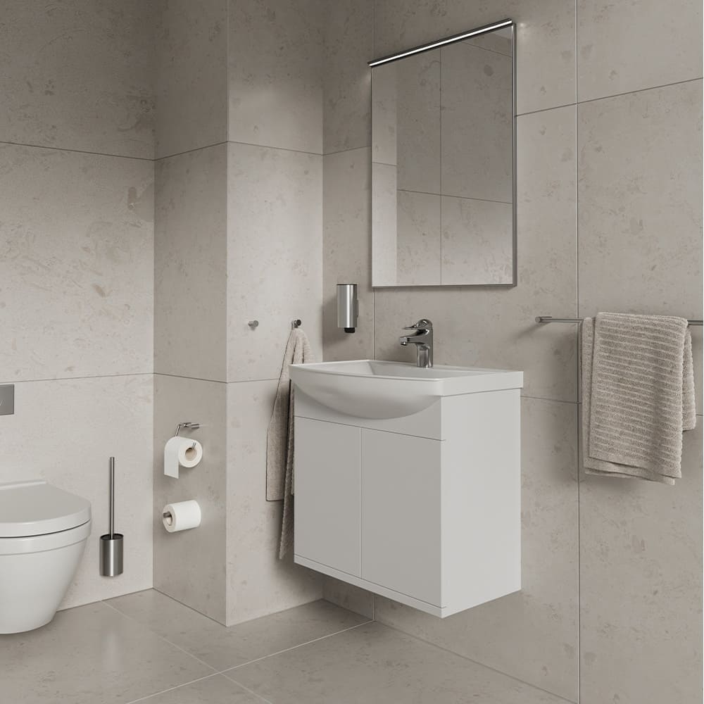 Toalettborste Stay - Borstad Rostfritt