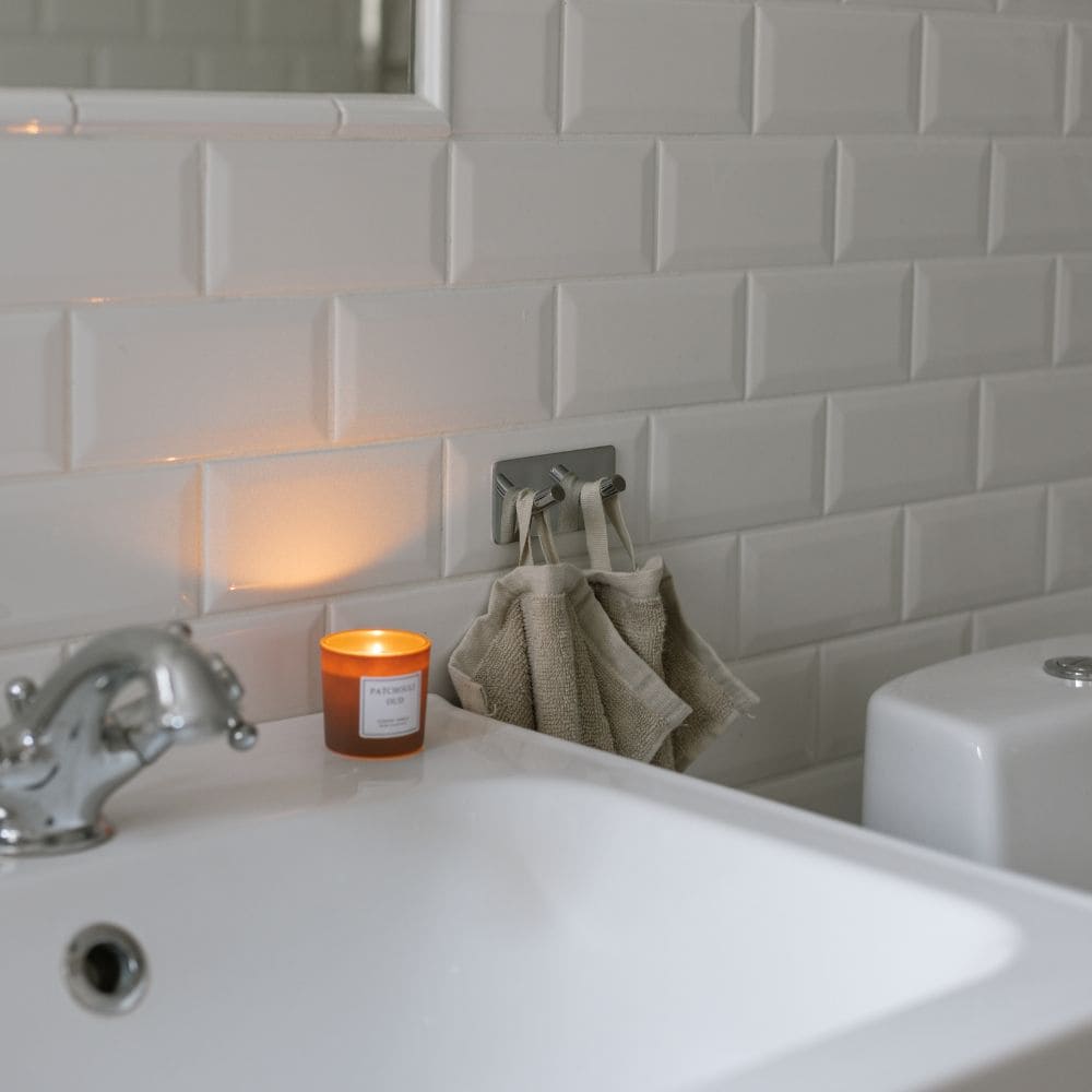 Handdukskrok Base 200 2-Krok - Krom