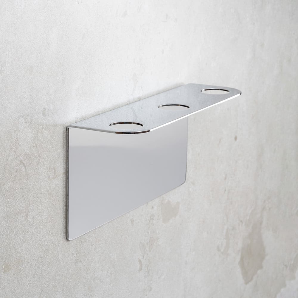 Base Tvålpumpshållare Dusch - Krom