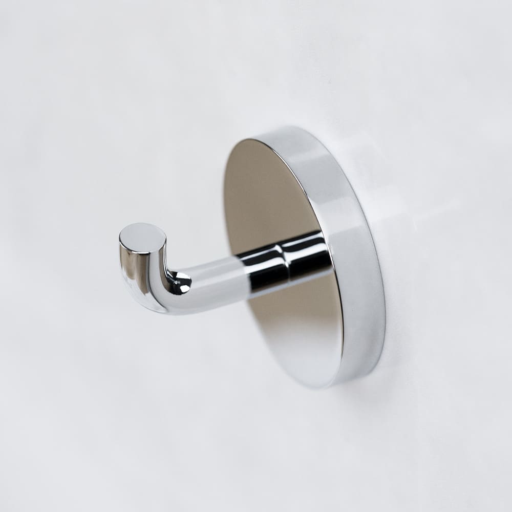 Enkelkrok Calm - Polerad Krom