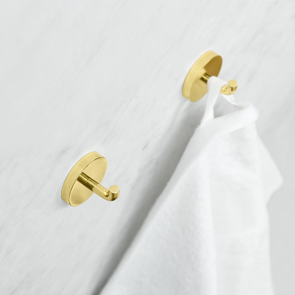 Enkelkrok Calm - Polerad Mässing