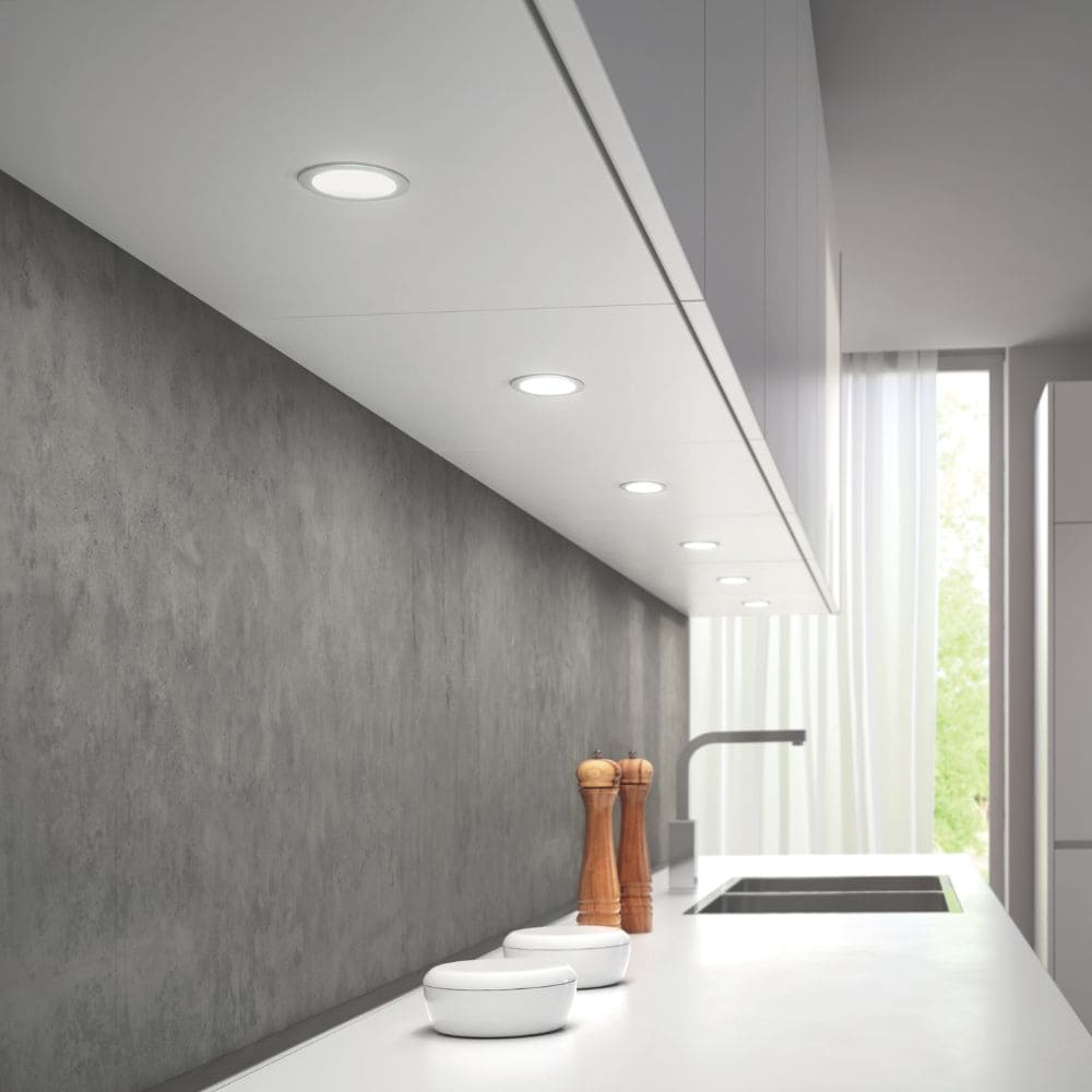 LED-Spot Atom - Rostfri Look