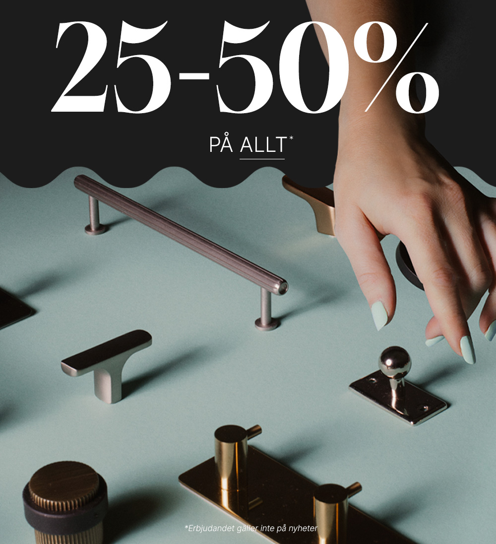 BLACK WEEK - 25-50% på allt